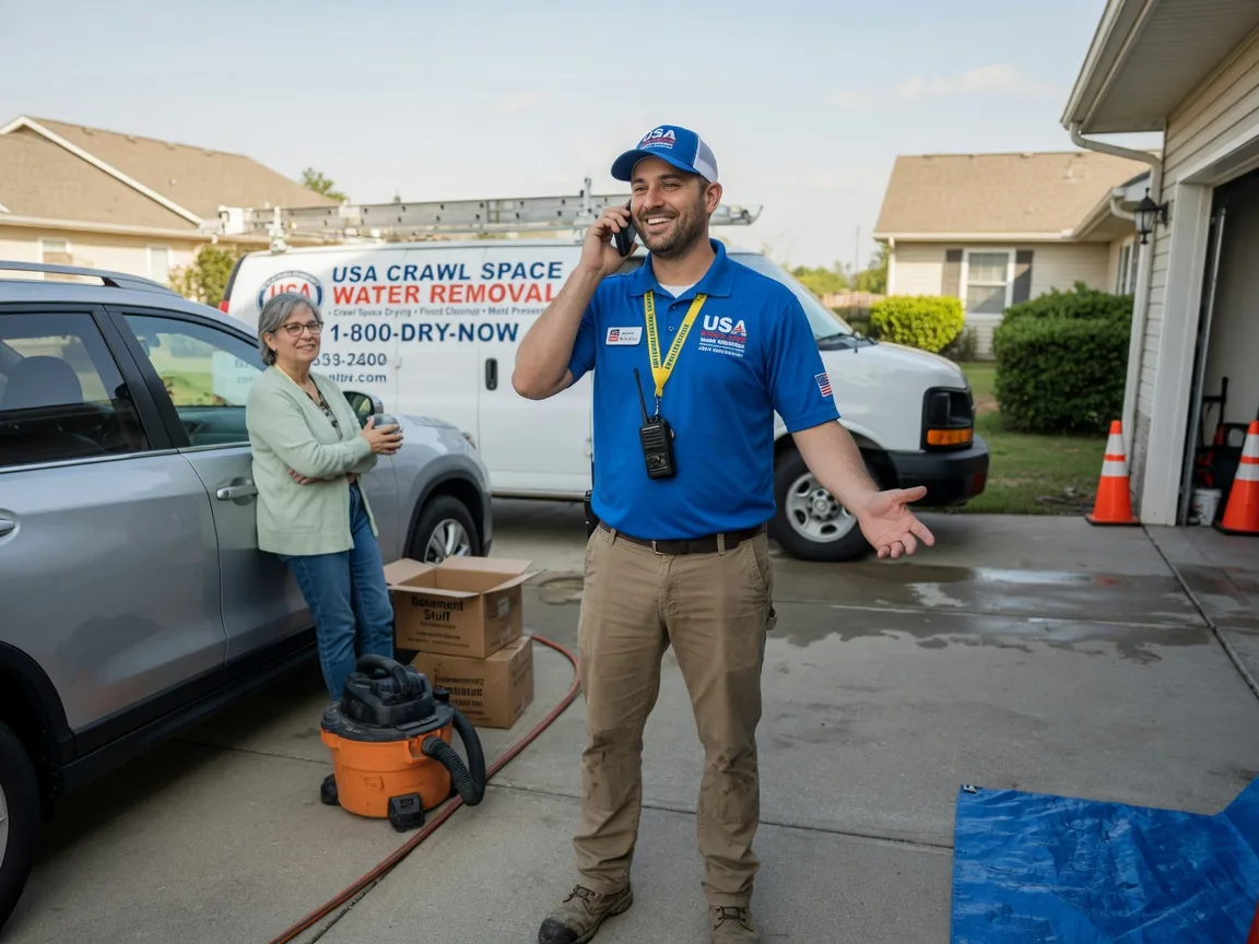 Crawl Space Water Removal Pineville, LA FAQs